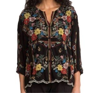 Johnny Was Cabo button down blouse